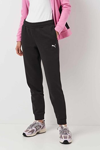 Puma Kadın Pamuklu Kumaş Eşofman Takımı Kadın Eşofman Takım 683035-48 PEMBE