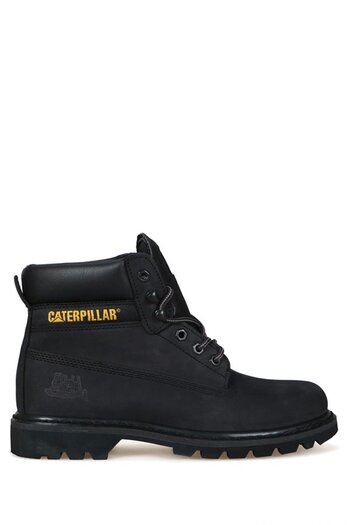 Caterpillar Colorado Γνήσιο Δερμάτινο Μαύρο Nubuck Ανδρικές Μπότες
