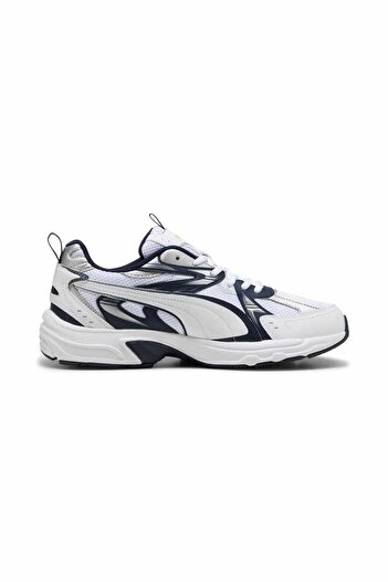 Puma Unisex αθλητικά παπούτσια Milenio Tech-Club Navy-White Unisex Sneaker Shoes 392322-05-2 Λευκό/Μπλε