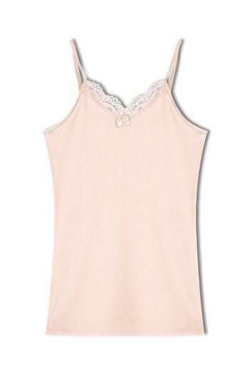 HNX Camisole Collar Lace Thin Straps Women's Undershirt