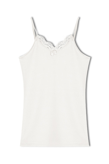 HNX Camisole Collar Lace Thin Straps Women's Undershirt