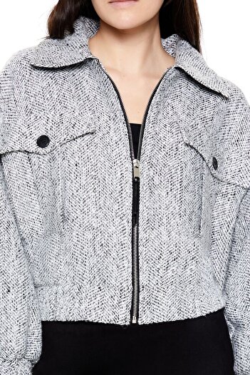 Forever 21 Yünlü Bomber Ceket