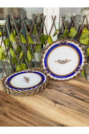 GÜRCÜGLASS Crown Model Serving Plate