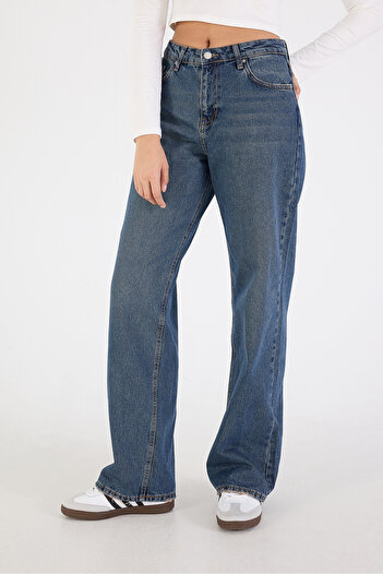 Addax Wide Leg Jean Pants Pn8584-pnp