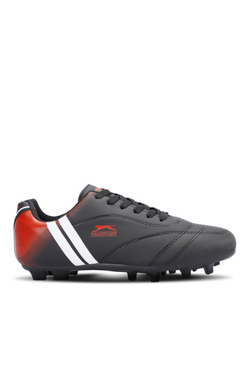 Slazenger Mark Krp Men's Football Shoes - Black, White, Red Astroturf