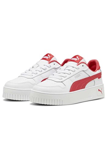 Puma 393846 Carina Street Jr Sneaker Unisex Sports Shoes White-Red