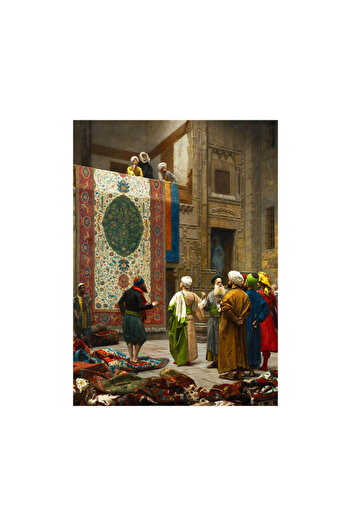 Blue Focus 1000 Piece Puzzle - Carpet Trader (the Carpet Merchant) Bf471