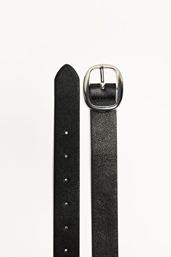 Bershka Thin faux leather belt