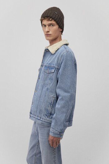 Mavi Zander Sky Blue - Sherpa Style Denim