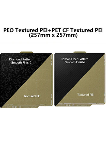 Choice 1 Pcs Peo Pei And Pet Pei Panda Build Plate For Bambu Lab P1 A1 X1 A1 Mini Sheet Spring