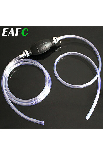 EAFC Handy Manual Gas Oil Pump Car Fuel Pump Hand Straw Pump Durable For Liquid Gasoline Tuning Fuel G...