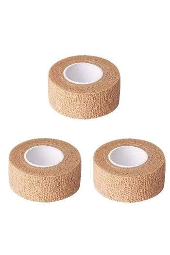 Choice 2.5/5cm*4.5m Self Adhesiv Disposable Elastic Bandages for Handle Tube Tightening Gauze Tape First...