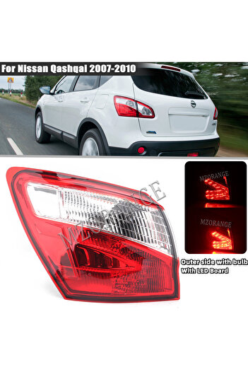 Choice Outer L Car Outer Rear Tail Light For Nissan Qashqai 2008-2015 Eu Version Brake Fog Lamp Accessories