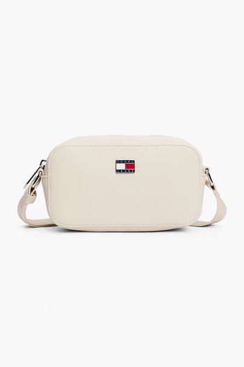 Tommy Hilfiger Dámska crossbody kabelka na fotoaparát Ecru Tjw