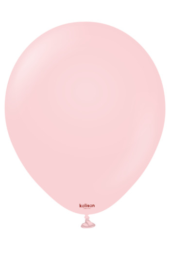 Kalisan Kali̇san Makaron Pink Latex Balloon 12 Inches