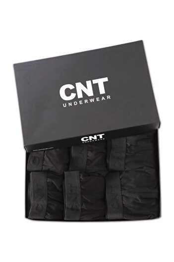 CNT Erkek Boxer Likralı 6'lı Premium Paket