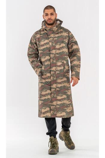 BİKATEX Αδιάβροχο μπουρνούζι με κουκούλα τύπου Fisherman Poncho - 601