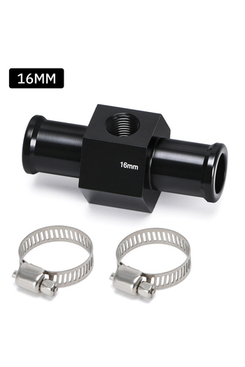 Choice 16mm Black Water Temp Gauge Radiator Temperature Water Temp Joint Pipe Sensor 18mm 20mm 22mm 24mm Ho