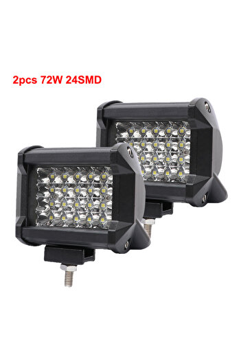 Choice 2pc 72W led bar NLpear Car LED Light Bar/Work Light Offroad Spot Flood Combo LED Bar For Truck Car S