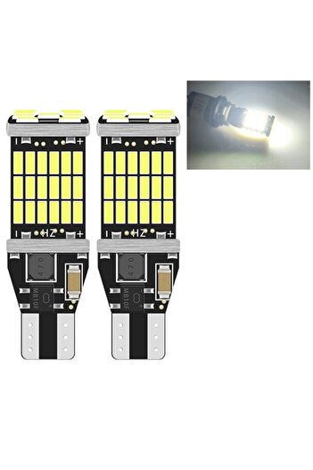 Choice 2PCS White T15 W16W 2/6pcs T15 Reverse Light W16W Led Super Bright 10W Canbus Backup Light Car Park