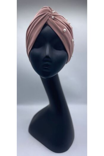 Differenza Nude Pearl Wrapped Bonnet