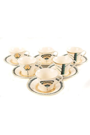 Mikasa Moor Grace Set of 6 Coffee Cups