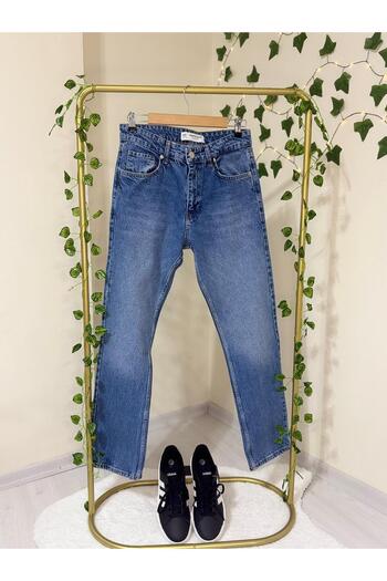 MACMODA Baggy Loose Fit Comfortable Fit Jeans-Light Blue