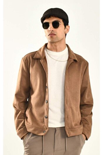 DAVID&GERENZO Button Suede Jacket