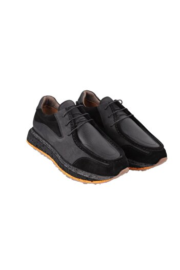 MARCOMEN 20418 SIYAH SNEAKER DERI AYAKKABI