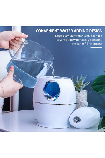 Arabest Air Humidifier, Usb Aroma Diffuser, 800ml Large Capacity,7-color Led Night Light,for Bedroom Office