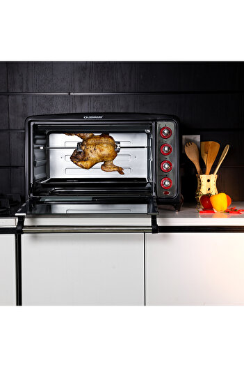 Olsenmark OMO2184 Electric Oven with Convection & Rotisserie, 75L
