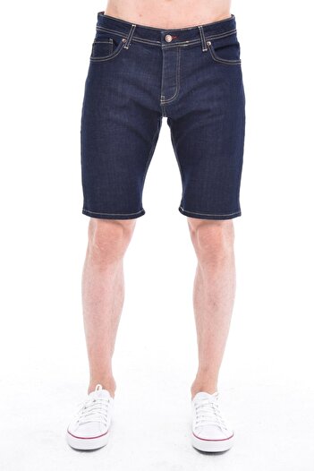 CEDY DENIM Men's Denim Shorts Slim Fit Jean Shorts - C342