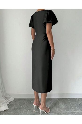 Styling Park Short Sleeve Stylish Pencil Dress