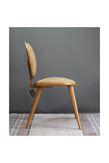 KleinHaus Furniture Circle Ahşap Sandalye, Salon, Mutfak Sandalyesi, Yemek Odası Sandalyesi