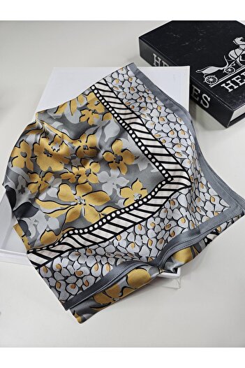 Webinay Home Floral Patterned Voile Silk Shawl 4 Seasons
