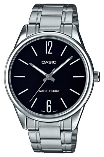 Casio ساعة يد رجالية باللون الأسود والرمادي مقاس 40 ملم