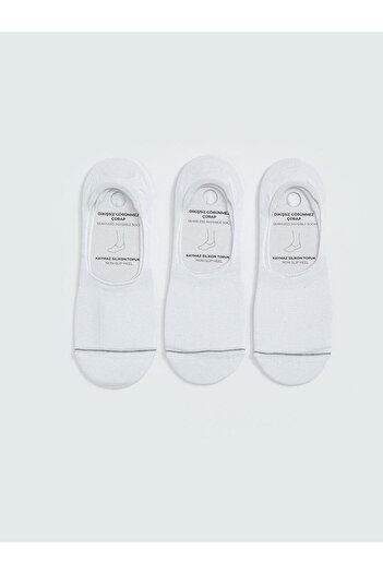 LC Waikiki LCW ACCESSORIES Men's Ballerina Socks 3-Pack