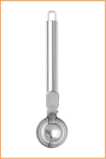 IKEA İdealisk Stainless Steel Ice Cream Spoon, 21 cm