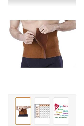 S&D ÇARŞİ Waist Corset - Wool Color, Velcro and Opening and Closing