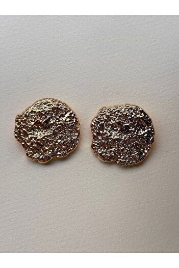 ODDA TASARIM ATÖLYESİ Z.A.R.A Model Gold Extra Large Size Design - Coat, Jacket, Vest and Dress 2-Piece Button Set (4.5cm)