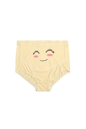 OEM Cotton maternity panties, yellow