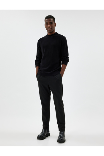 Koton Half Turtleneck Sweater Knitwear Basic Cotton