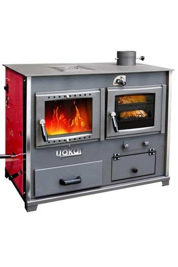 Yakar 401 Eşanjörlü 25kW Fırınlı Kat Kalorifer Sobası