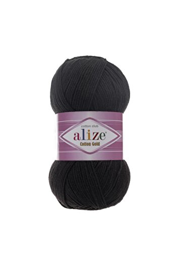 Alize Αξεσουάρ Angel Cotton Gold Bag - No:60 Μαύρο