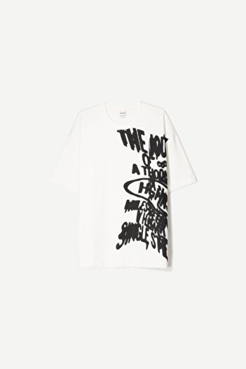 Bershka Short sleeve T-shirt with print