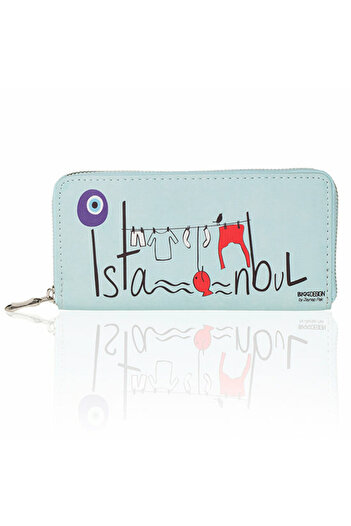 Biggdesign Πορτοφόλι Blue Istanbul