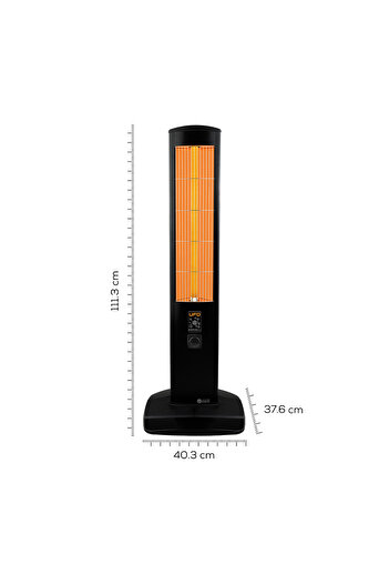 UFO Erciyus Smart 2300 W Mobil Uyumlu Kule Tipi Isıtıcı