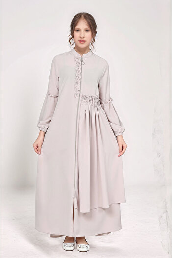 Dalikda Young Girl Long Hijab Ferace - Κομψό και άνετο φόρεμα εσωτερικού χώρου
