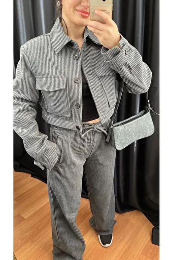 Butik Grilha Striped Suit