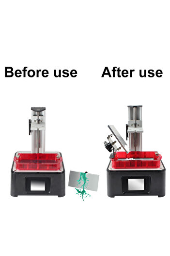 Choice 3D Printer Metal Resin Light Curing Trough Drip Stand Holder Drop Bracket for Phrozen Sonic Mini ...